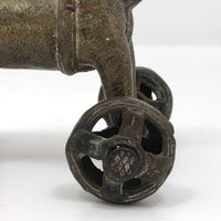 Indian Antique Brass Horse Temple Toy