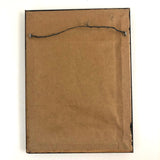 Antique Hand-colored Lithograph of Woman and Cat with Bird, c. 1840s-50s