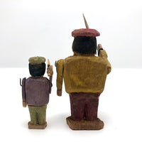 Amazing One of a Kind Folk Army of 26 Colorful Figures and Soldiers