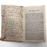 The Baptist Question Book 1883 Annotated with Emma Whittmore's Daily Diary