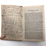 The Baptist Question Book 1883 Annotated with Emma Whittmore's Daily Diary