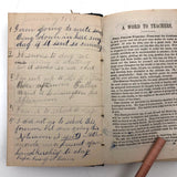 The Baptist Question Book 1883 Annotated with Emma Whittmore's Daily Diary