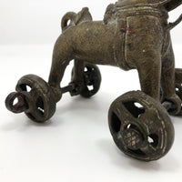 Indian Antique Brass Horse Temple Toy