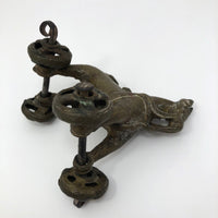 Indian Antique Brass Horse Temple Toy