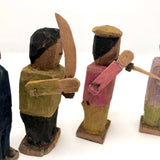 Amazing One of a Kind Folk Army of 26 Colorful Figures and Soldiers