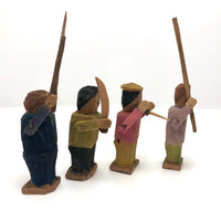 Amazing One of a Kind Folk Army of 26 Colorful Figures and Soldiers