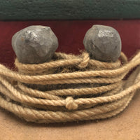 Sweet Old Handmade Wooden Toy Boat