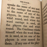 Fascinating Mid 19th C. British "Child's Playbook" with All Sorts of Elaborate Games