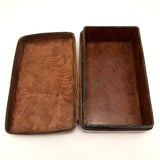 Beautifully Worn Old Leather Box