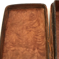Beautifully Worn Old Leather Box