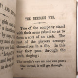 Fascinating Mid 19th C. British "Child's Playbook" with All Sorts of Elaborate Games