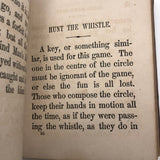 Fascinating Mid 19th C. British "Child's Playbook" with All Sorts of Elaborate Games