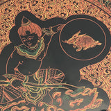 Burmese Yun-De Lacquer Box with 10 Plates