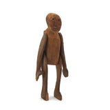 Primitively Carved, Jointed Man with Great Face