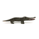 Wounded Old Folk Art Noah's Ark Crocodile