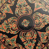 Burmese Yun-De Lacquer Box with 10 Plates