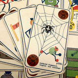 Snip Orakel Karten Mid-Century German Prophecy Cards