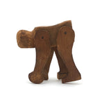 Primitively Carved, Jointed Man with Great Face