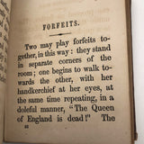 Fascinating Mid 19th C. British "Child's Playbook" with All Sorts of Elaborate Games