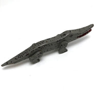 Wounded Old Folk Art Noah's Ark Crocodile