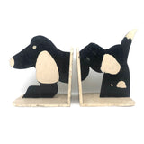 Folk Art Doggy Bookends!