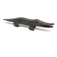 Wounded Old Folk Art Noah's Ark Crocodile