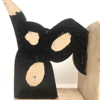 Folk Art Doggy Bookends!