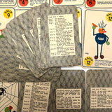 Snip Orakel Karten Mid-Century German Prophecy Cards