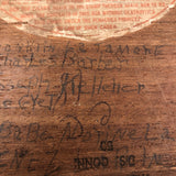 Great Old Make Do Cigar Box Marbles Solitaire Board