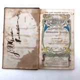 1844 Elementary Spelling Book by Noah Webster with Lots of Good Words!