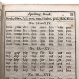 1844 Elementary Spelling Book by Noah Webster with Lots of Good Words!