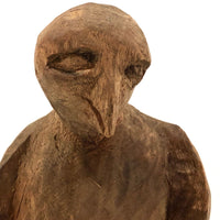 Haitian Carved Wood Bird in the manner of André Dimanche