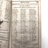 1844 Elementary Spelling Book by Noah Webster with Lots of Good Words!