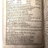 1844 Elementary Spelling Book by Noah Webster with Lots of Good Words!