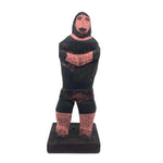 Emile Bluteau Canadian Folk Art Sculpture of Strongman Louis Cyr