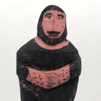 Emile Bluteau Canadian Folk Art Sculpture of Strongman Louis Cyr