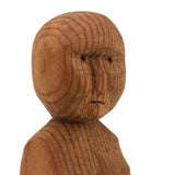 Worried Looking Little Carved Woman