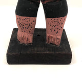 Emile Bluteau Canadian Folk Art Sculpture of Strongman Louis Cyr