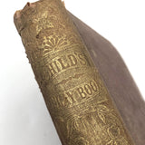 Fascinating Mid 19th C. British "Child's Playbook" with All Sorts of Elaborate Games