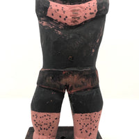 Emile Bluteau Canadian Folk Art Sculpture of Strongman Louis Cyr