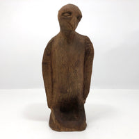 Haitian Carved Wood Bird in the manner of André Dimanche