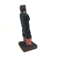 Emile Bluteau Canadian Folk Art Sculpture of Strongman Louis Cyr