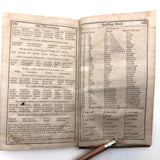 1844 Elementary Spelling Book by Noah Webster with Lots of Good Words!