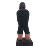 Emile Bluteau Canadian Folk Art Sculpture of Strongman Louis Cyr