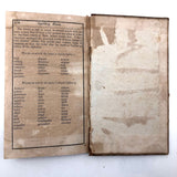 1844 Elementary Spelling Book by Noah Webster with Lots of Good Words!