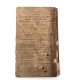 1844 Elementary Spelling Book by Noah Webster with Lots of Good Words!