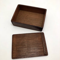 Miniature Antique Bone and Ebony Dominoes with Brass Spinners