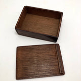 Miniature Antique Bone and Ebony Dominoes with Brass Spinners
