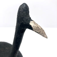 Striking Old Folk Art Root Head Carved Wood Decoy
