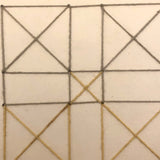 SOLD 1901 Froebel Kindergarten Thread Drawings: Set Two, 4 Drawings